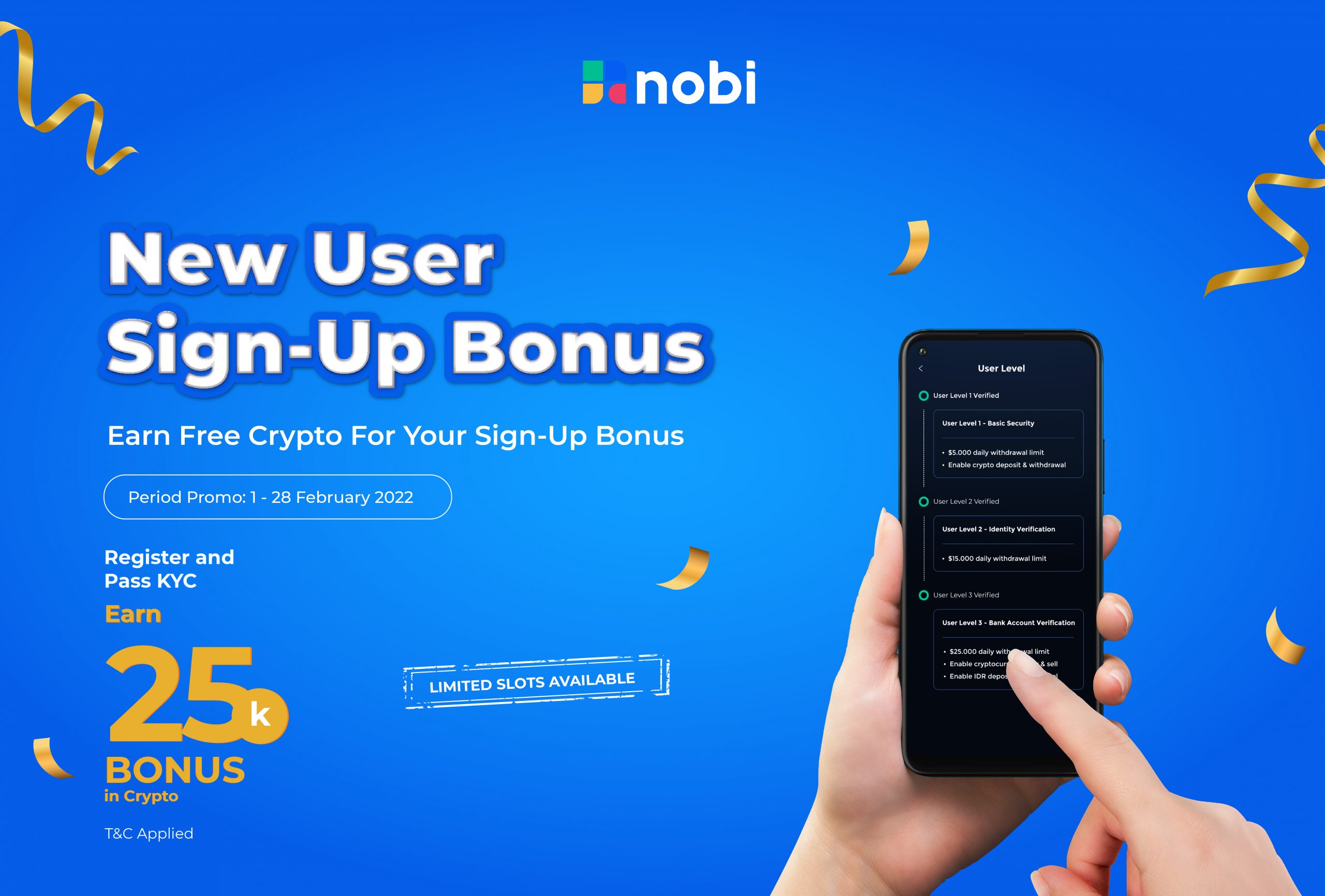NOBI New User Bonus Reward | Get a 75 HNST bonus! | Blog NOBI