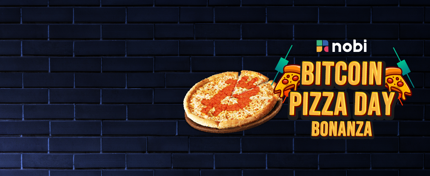 Promo NOBI Bitcoin Pizza Day